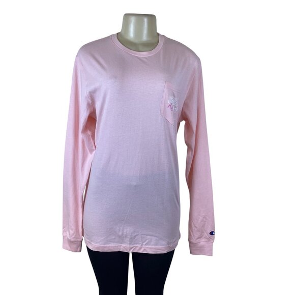 Champion Women's Pink Washington Capitals NHL Graphic T-Shirt Sz M - New - Picture 1 of 11